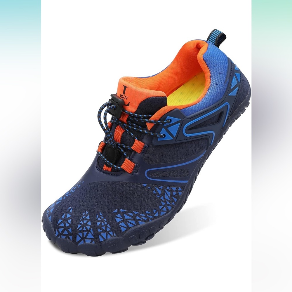 L-RUN Athletic Hiking Water Shoes Mens 7.5 Women 9.5 Swim Walking Shoes
